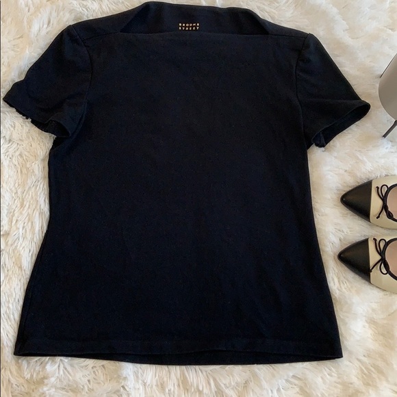 kate spade Tops - Boat Neck Tee by Broome Street Kate Spade